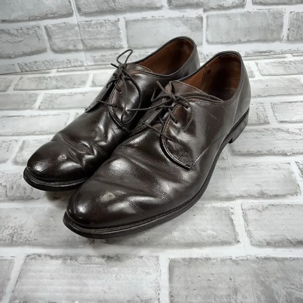 Allen Edmonds Kenilworth Men’s Brown Leather Oxford Dress Shoes Size 10.5 D 8065